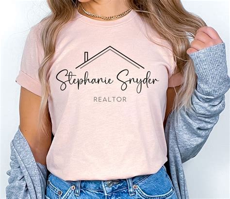 Custom Realtor Shirt Realtor Marketing Realtor T Business Logo