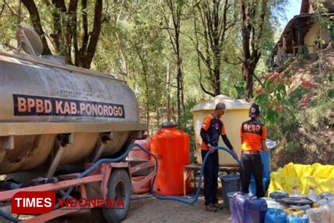 Dampak Kekeringan Ponorogo Puluhan Wilayah Alami Krisis Air Bersih