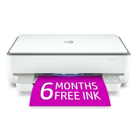 HP ENVY 6055e Wireless All In One Color Inkjet Printer With Bonus 6