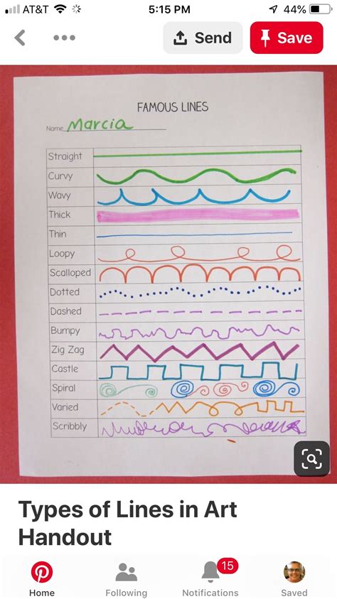 Lines And Patterns Handout