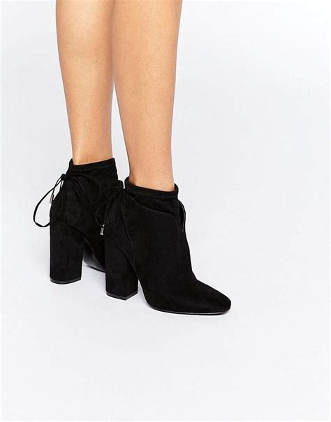 KENDALL KYLIE Corset Tie Back Ankle Boot