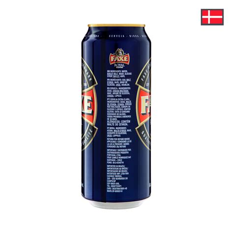 Cerveja Dinamarquesa Faxe Royal Export Ml Faxe Nono Bier