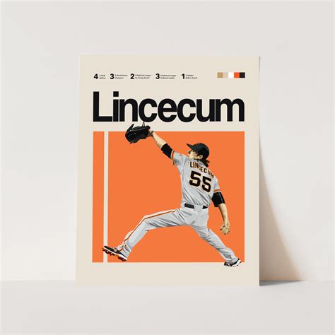 TIM LINCECUM POSTER – ShootYourShotArt