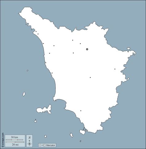 Toscana Mappa Gratuita Mappa Muta Gratuita Cartina Muta Gratuita