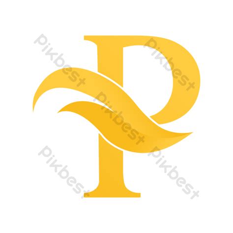 Initials P Letter Logo Design Best Tamplate Vector Arts PNG Images