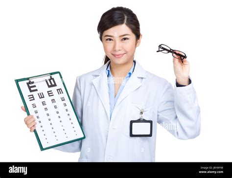 Asian Doctor Eye Test Chart Hi Res Stock Photography And Images Alamy