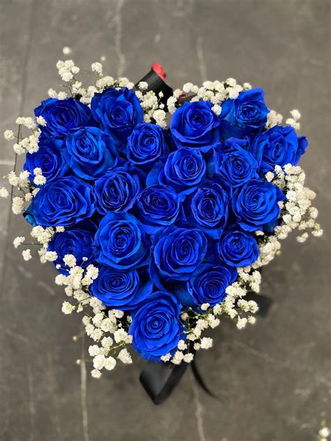 Blue Magical Roses In 2024 Blue Rose Bouquet Real Blue Roses Blue