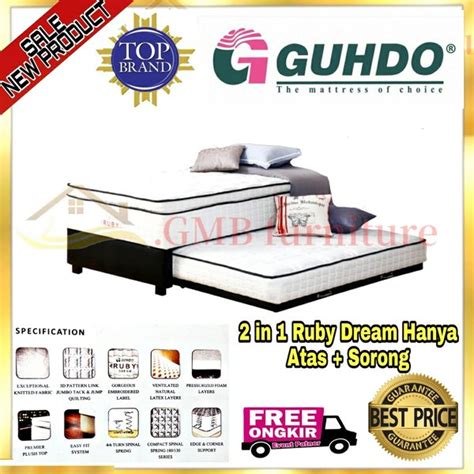 Jual Guhdo Springbed In Ruby Dream Hanya Kasur Atas Bawah Uk Di