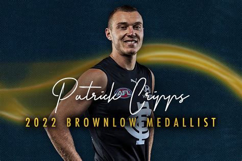 Carlton captain Patrick Cripps wins 2022 Brownlow Medal: As it happened ...