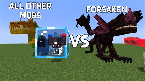 Alex S Cave FORSAKEN VS ALL OTHER MOBS YouTube