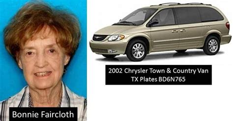 Lufkin Police Searching For Missing Woman Bonnie Faircloth