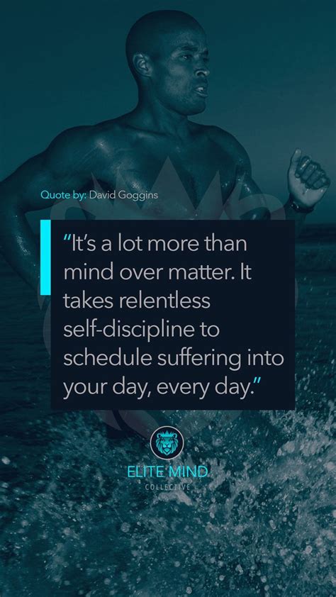 David Goggins Motivation David Goggins Mind Over Matter Self