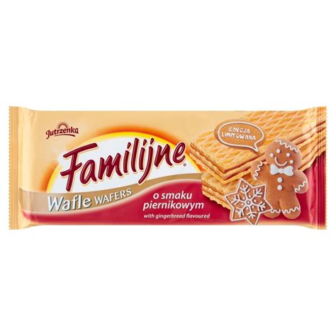 Familijne Wafle O Smaku Piernikowym G Zakupy Online Z Dostaw Do