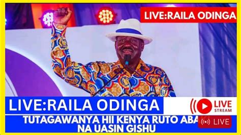 Live Raila Karua Leads Azimio Meeting In Nairobi Raila