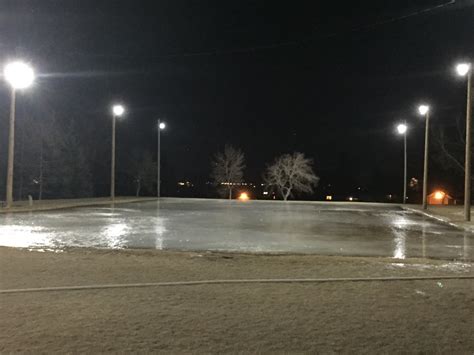 Outdoor Ice Rink Lights | Shelly Lighting