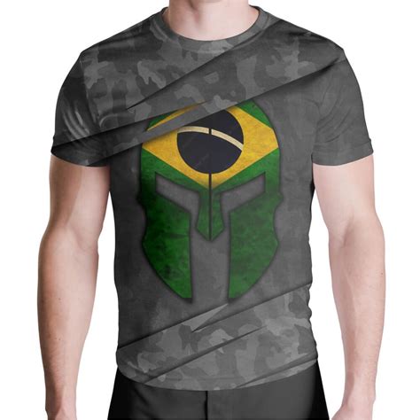 Camiseta Dryfit Masculina Militar Shopee Brasil