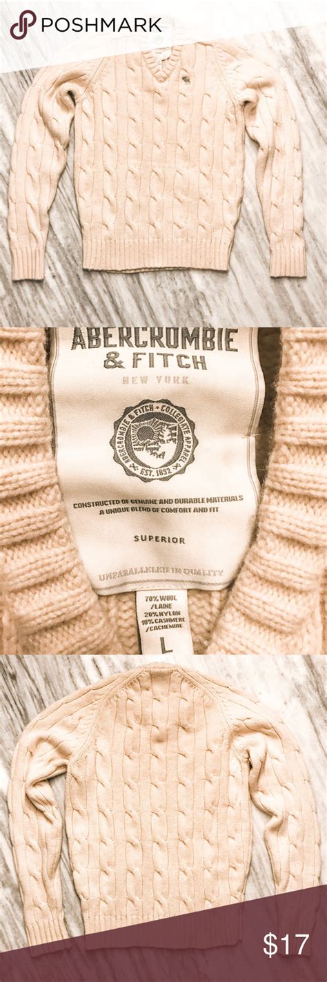 Abercrombie Fitch Chunky Cable Knit Sweater Chunky Cable Knit