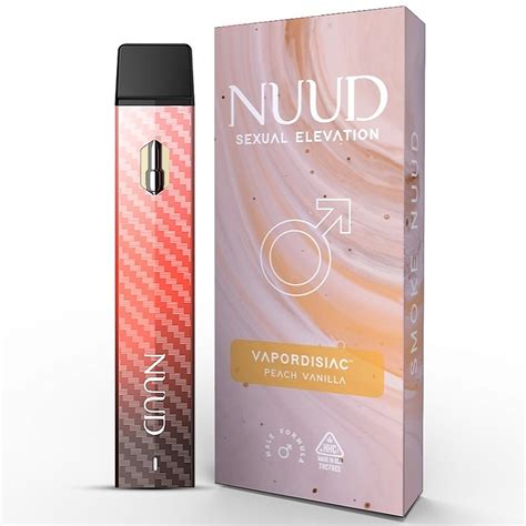 Nuud Peach Vanilla Male Aphrodisiac Vape Sex Vape Leafly