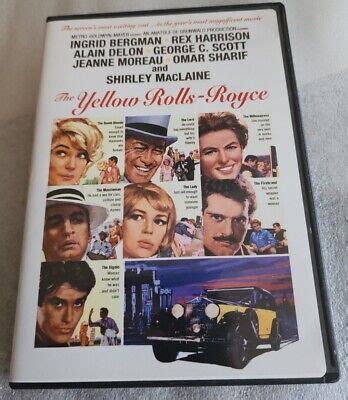 The Yellow Rolls Royce DVD 1964 Ingrid Bergman Rex Harrison Omar Sharif