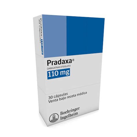 Pradaxa Dabigatran 110 Mg Boehringer Caja X 30 Cápsulas