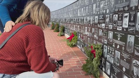 National Veterans Day Wreaths Across America Ceremony Hosted At Mt