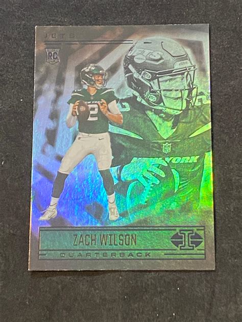 Lot 2021 Panini Illusions RC Zach Wilson Rookie