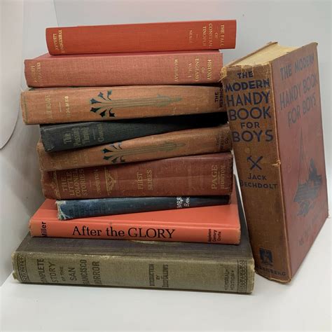 Vintage Hardcover Book Create Your Own Set Old Antique Diy Book Stack