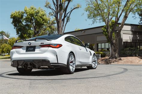 Bmw G82 Coupe M4 With 20 Vs 5rs Wheels In Brushed Clear