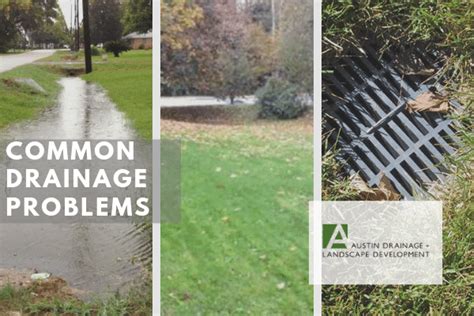 Three Common Drainage Problems - Austin Drainage + Landscape Development