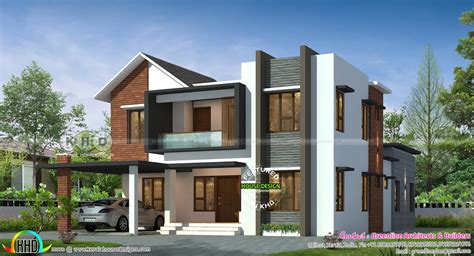 2755 Square Feet Mixed Roof Kerala Home Design Kerala Home Design And