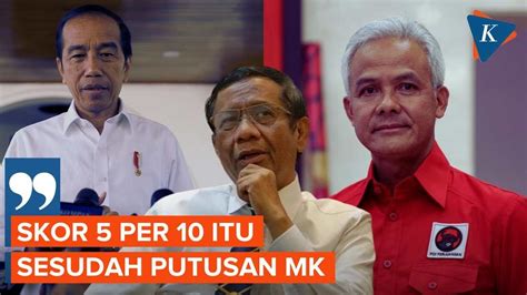 Mahfud Respons Soal Ganjar Beri Skor 5 Ke Penegakan Hukum Era Jokowi