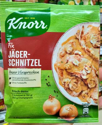 Fix für Jäger Schnitzel Knorr 47g