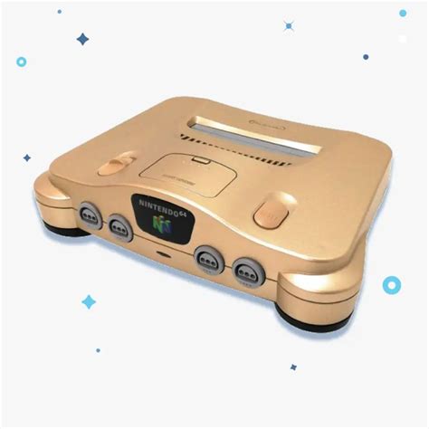 Rétro Gaming Console Nintendo 64 Gold | Alert&Go