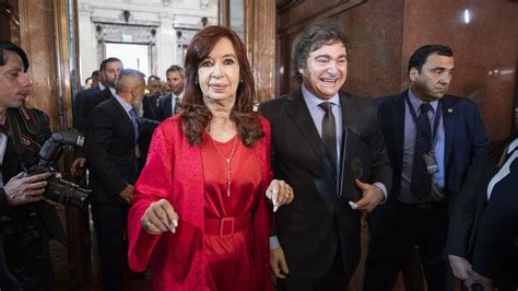 Cristina Kirchner apoyó a Javier Milei Es el mejor político del