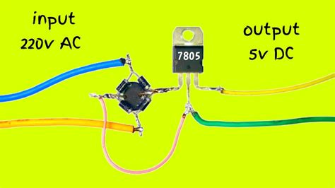 220vac To 5vdc Converter Circuit Diagram