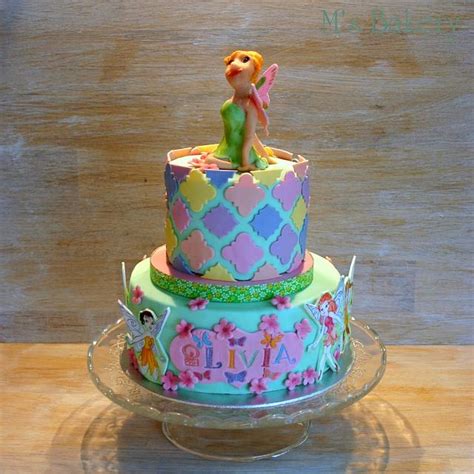 Tinkerbell And Friends Cake By Ms Bakery Cakesdecor