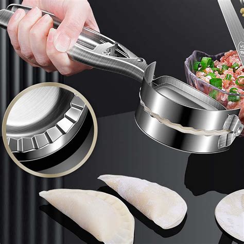 Dumpling Maker Press Empanadas Maker Press Stainless Steel Kitchen