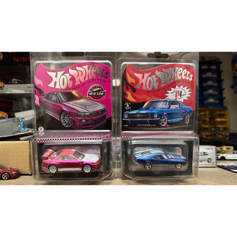 Hot Wheels RLC Skyline R Pink Shopee Malaysia