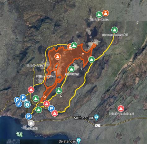 Iceland Volcano Eruption 2024 Map Google Earth - Darci Elonore