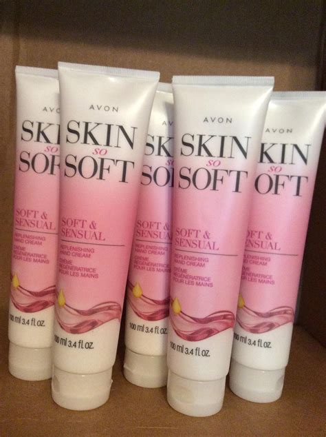 Avon Skin So Soft Soft And Sensual Replenishing Hand Cream Lot 5 Pcs