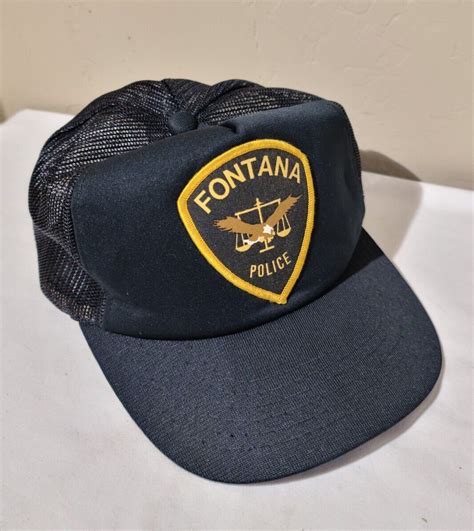 Vintage City of Fontana Police Department California … - Gem