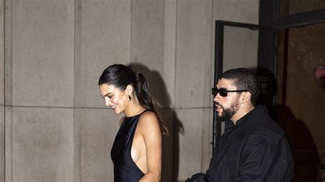 Kendall Jenner Elevates a Semi-Sheer Black Dress on a Date With Bad Bunny