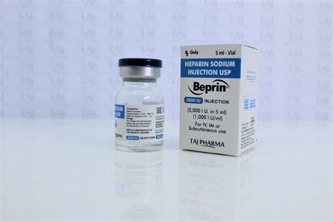 Heparin Sodium Injection 5000 IU Ml Manufacturer Supplier