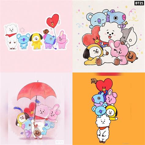 Bt21 Characters Members