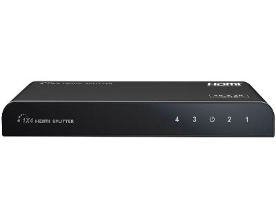 Saxxon Lkv V Divisor De Video Hdmi Entrada Y Salidas Soporta