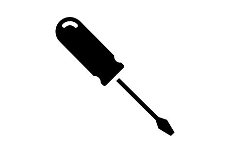 Screwdriver Clipart Black And White