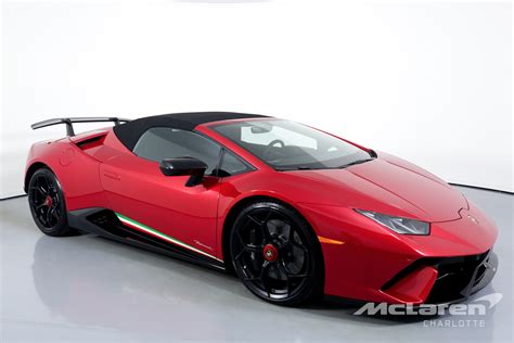 Used 2018 Lamborghini Huracan LP 640 4 Performante Spyder For Sale