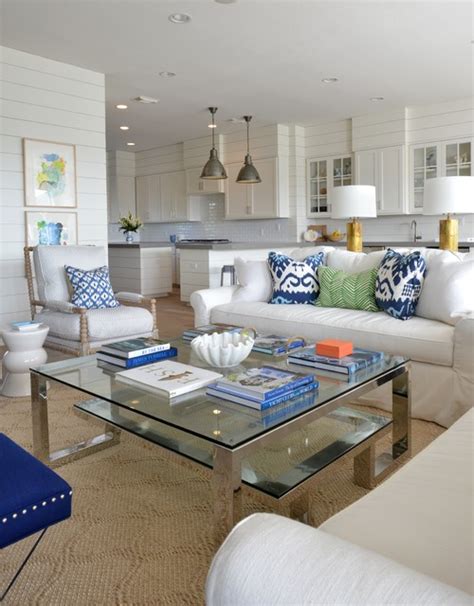 Galveston Bay Beach Style Living Room Houston By Munger Interiors