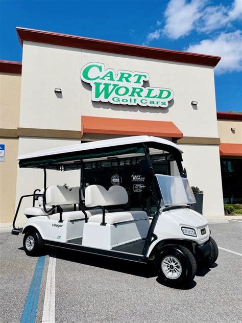 2023 Club Car Villager 6 Electric – Cart World Golf Cars