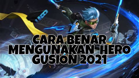 Gusion Awalnya Di Remehkan Dan Akhirnya MVP YouTube